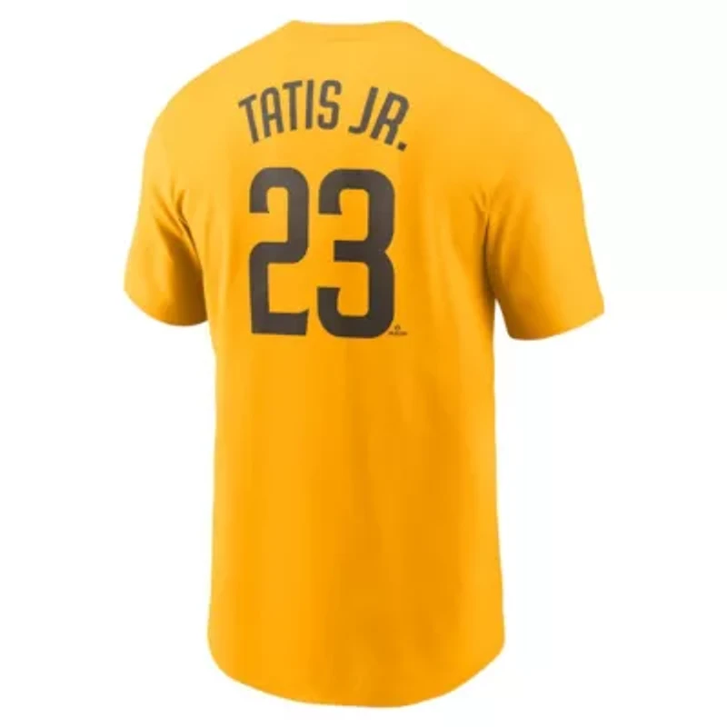 MLB Nike Fernando Tatis Jr. San Diego Padres Fuse Name & Number T-Shirt