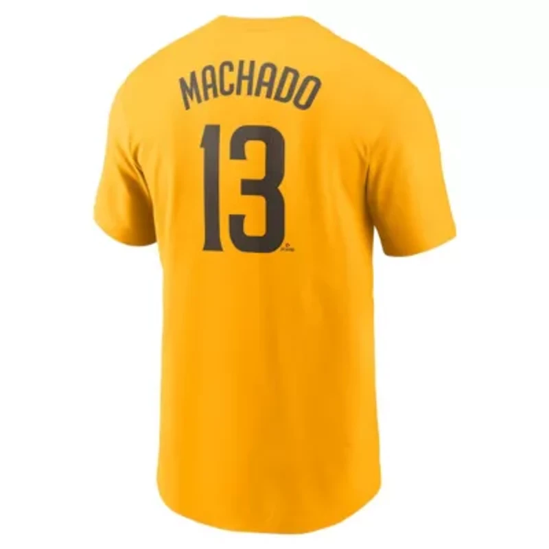 MLB Nike Manny Machado San Diego Padres Fuse Name & Number T-Shirt