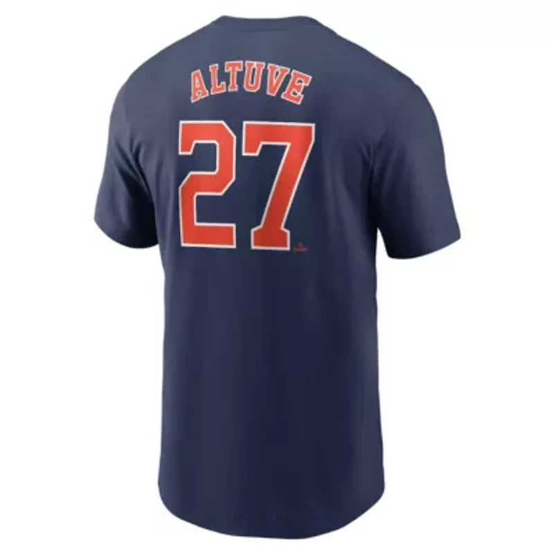 MLB Nike Jose Altuve Houston Astros Fuse Name & Number T-Shirt