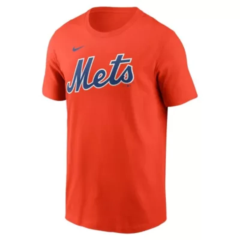 MLB Nike Francisco Lindor New York Mets Fuse Name & Number T-Shirt