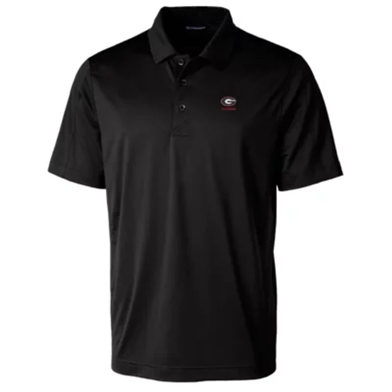 NCAA Georgia Bulldogs Alumni Logo Prospect Textured Stretch Polo