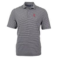 NCAA NC State Wolfpack Virtue Eco Pique Stripe Recycled Polo