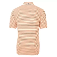 NCAA Tennessee Volunteers Alumni Logo Virtue Eco Pique Stripe Recycled Polo