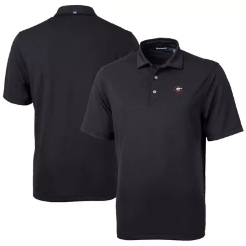 NCAA Georgia Bulldogs Alumni Logo Virtue Eco Pique Recycled Polo