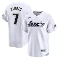 MLB Nike Craig Biggio Houston Astros Throwback Cooperstown Collection Limited Jersey