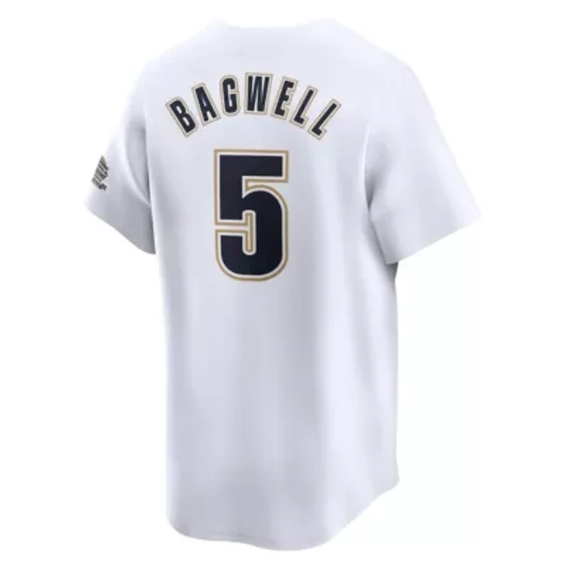 MLB Nike Jeff Bagwell Houston Astros Throwback Cooperstown Collection Limited Jersey
