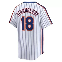 MLB Nike Darryl Strawberry New York Mets Throwback Cooperstown Limited Jersey