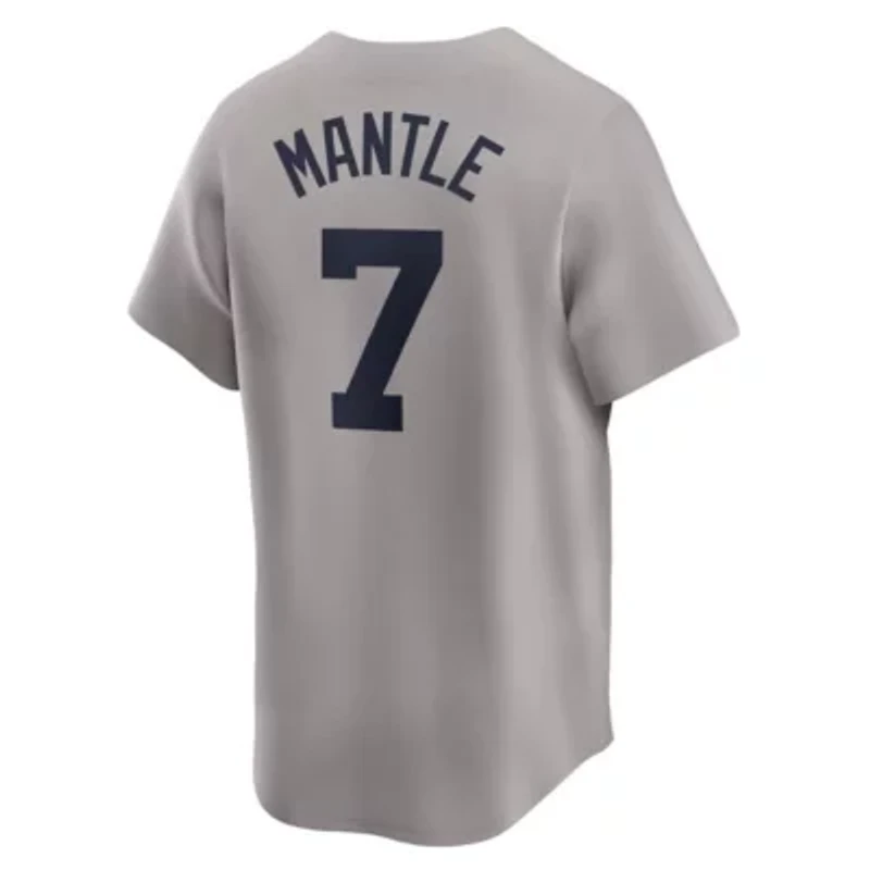 MLB Nike Mickey Mantle New York Yankees Throwback Cooperstown Collection Limited Jersey