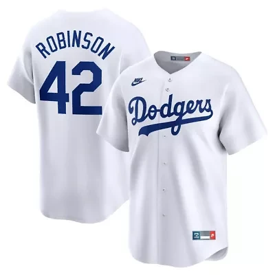 Cooperstown Teams Nike Jackie Robinson Brooklyn Dodgers Throwback Collection Limited Jersey