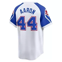 MLB Nike Hank Aaron Atlanta Braves Throwback Cooperstown Limited Jersey