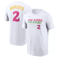 MLB Nike Xander Bogaerts San Diego Padres City Connect Fuse Name & Number T-Shirt