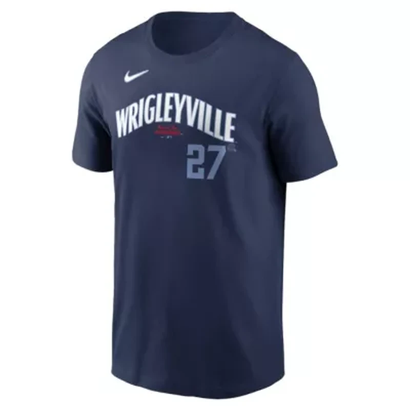 MLB Nike Seiya Suzuki Chicago Cubs Fuse City Connect Name & Number T-Shirt