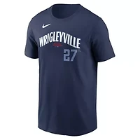 MLB Nike Seiya Suzuki Chicago Cubs Fuse City Connect Name & Number T-Shirt