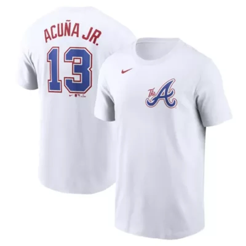MLB Nike Ronald Acuña Jr. Atlanta Braves City Connect Fuse Name & Number T-Shirt
