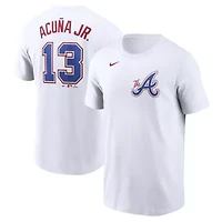 MLB Nike Ronald Acuña Jr. Atlanta Braves City Connect Fuse Name & Number T-Shirt
