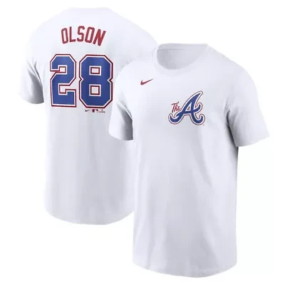 MLB Nike Matt Olson Atlanta Braves City Connect Fuse Name & Number T-Shirt