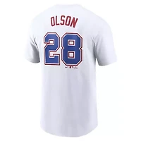 MLB Nike Matt Olson Atlanta Braves City Connect Fuse Name & Number T-Shirt