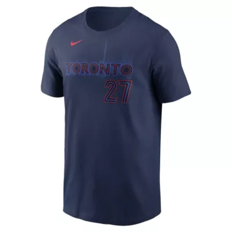 Toronto Blue Jays MLB Nike Vladimir Guerrero Jr. 2024 City Connect Name & Number T-Shirt