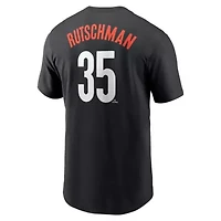 MLB Nike Adley Rutschman Baltimore Orioles City Connect Fuse Name & Number T-Shirt