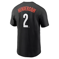 MLB Nike Gunnar Henderson Baltimore Orioles Fuse City Connect Name & Number T-Shirt