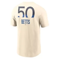 MLB Nike Mookie Betts Los Angeles Dodgers 2024 City Connect Fuse Name & Number T-Shirt