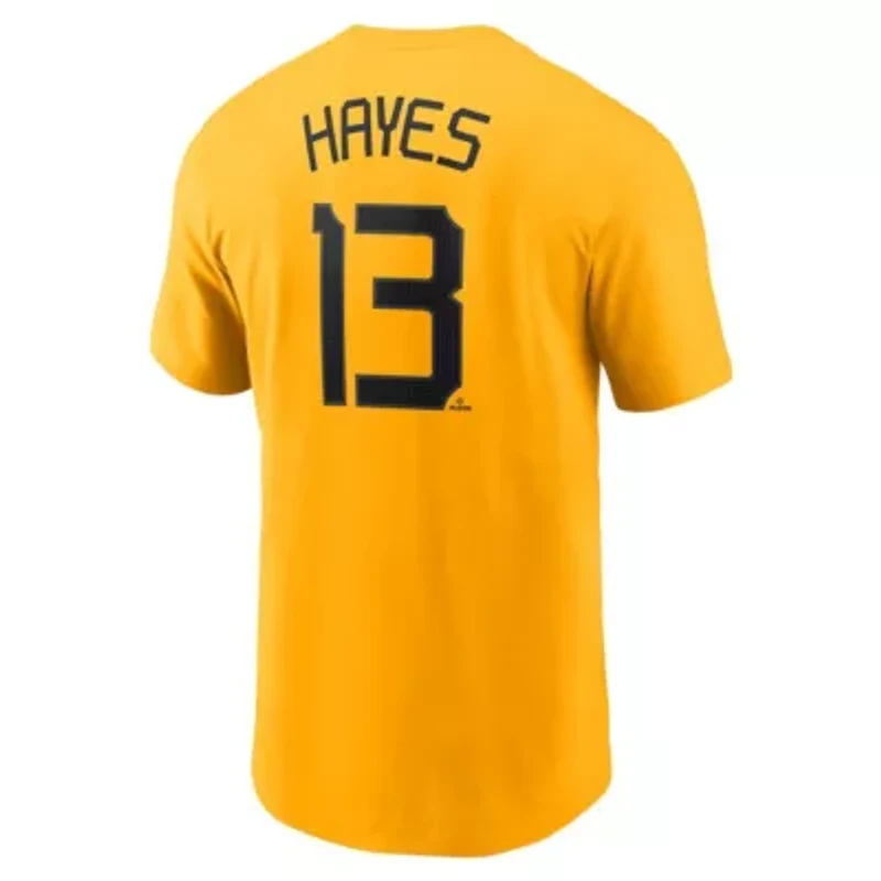 MLB Nike Ke'Bryan Hayes Pittsburgh Pirates Fuse City Connect Name & Number T-Shirt