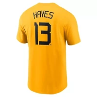 MLB Nike Ke'Bryan Hayes Pittsburgh Pirates Fuse City Connect Name & Number T-Shirt
