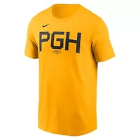 MLB Nike Roberto Clemente Pittsburgh Pirates City Connect Fuse Name & Number T-Shirt