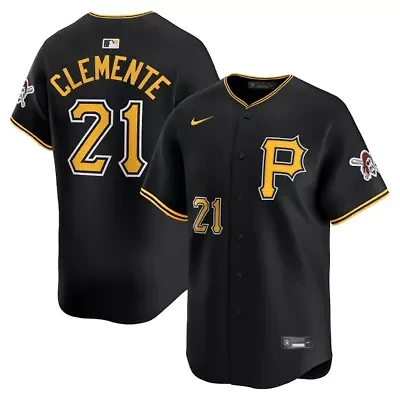 MLB Nike Roberto Clemente Pittsburgh Pirates Alternate Limited Jersey