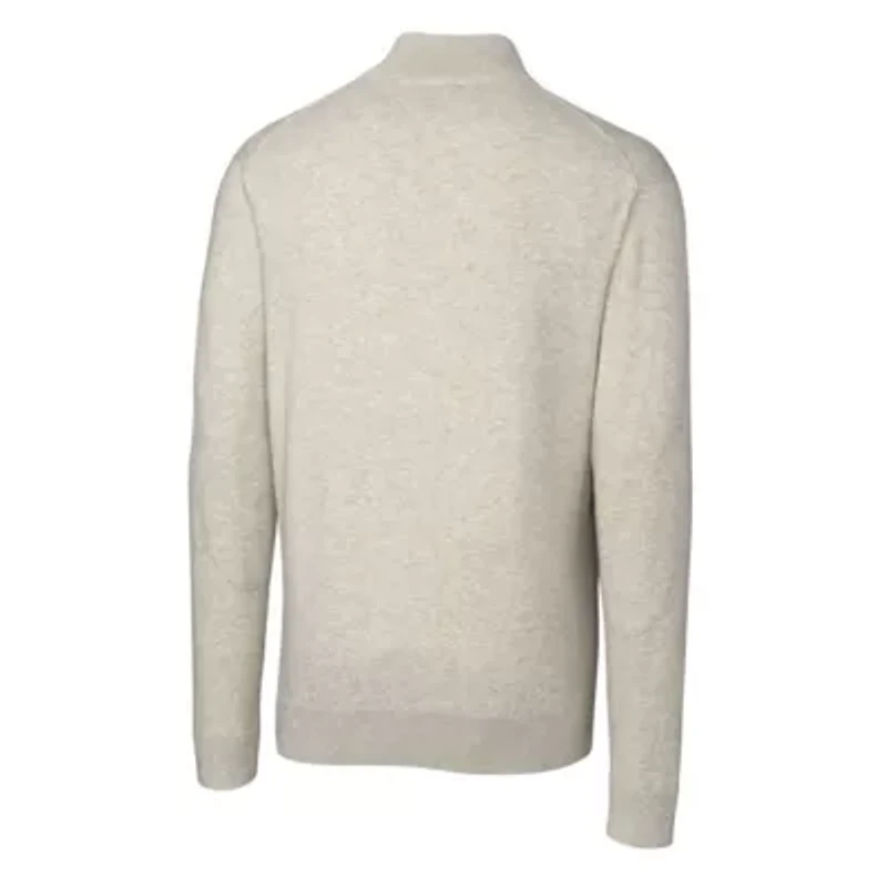 NCAA Mississippi State Bulldogs Vault Lakemont Tri-Blend Quarter-Zip Pullover Sweater