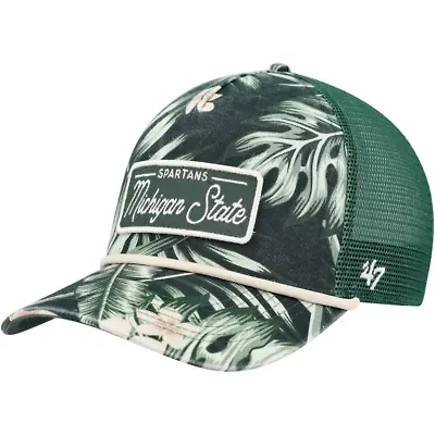 NCAA Michigan State Spartans Tropicalia Hitch Adjustable Hat