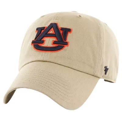 NCAA Auburn Tigers Vintage Clean Up Adjustable Hat