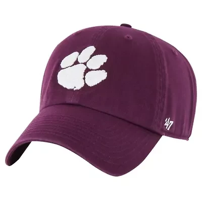 NCAA Clemson Tigers Vintage Clean Up Adjustable Hat