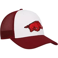 NCAA White/Cardinal Arkansas Razorbacks Freshman Trucker Adjustable Hat