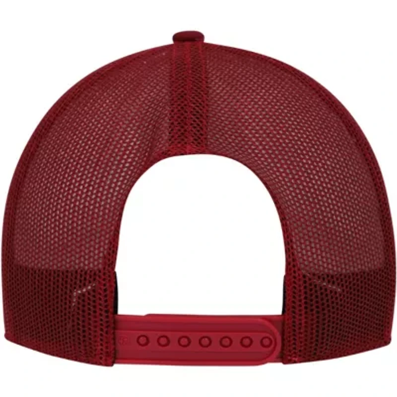 NCAA White/Cardinal Arkansas Razorbacks Freshman Trucker Adjustable Hat
