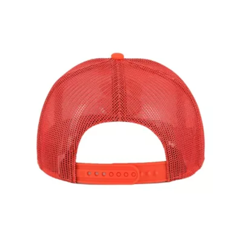 NCAA White/Orange Clemson Tigers Freshman Trucker Adjustable Hat
