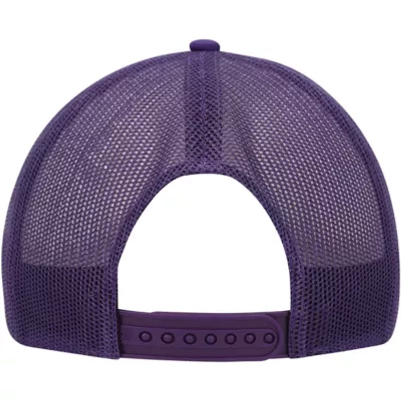 NCAA White/Purple TCU Horned Frogs Freshman Trucker Adjustable Hat