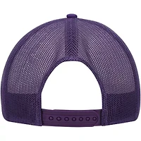 NCAA White/Purple TCU Horned Frogs Freshman Trucker Adjustable Hat