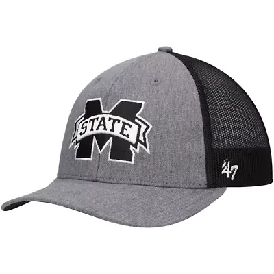 NCAA Mississippi State Bulldogs Carbon Trucker Adjustable Hat
