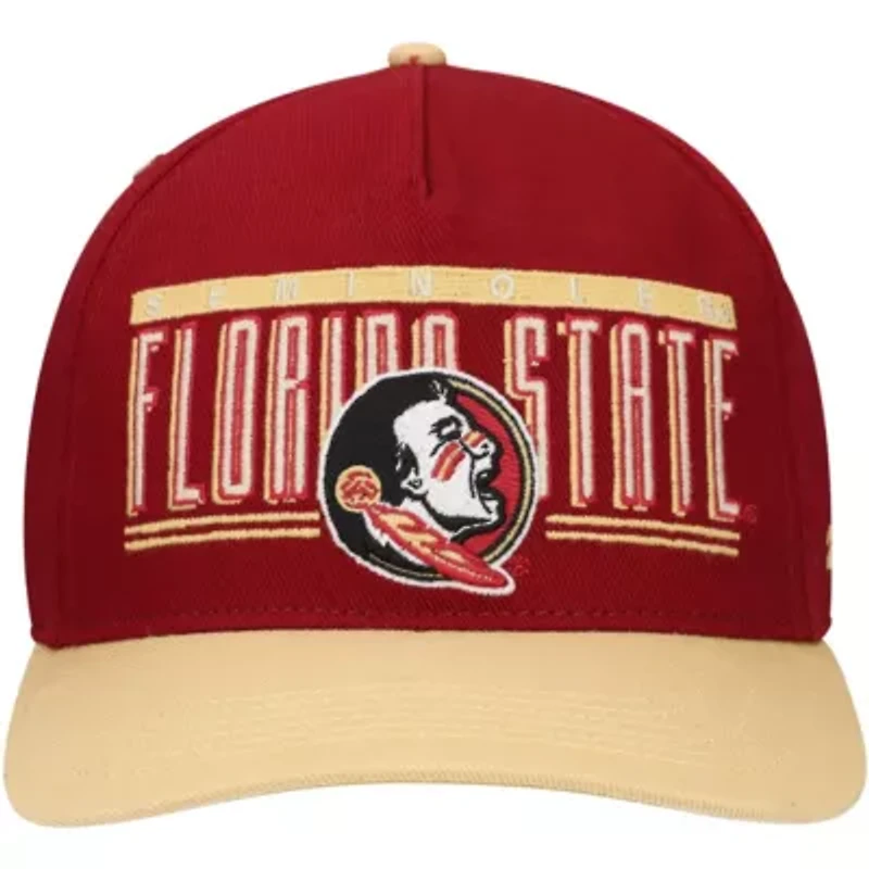 NCAA Florida State Seminoles Double Header Hitch Adjustable Hat