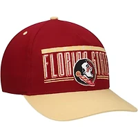 NCAA Florida State Seminoles Double Header Hitch Adjustable Hat