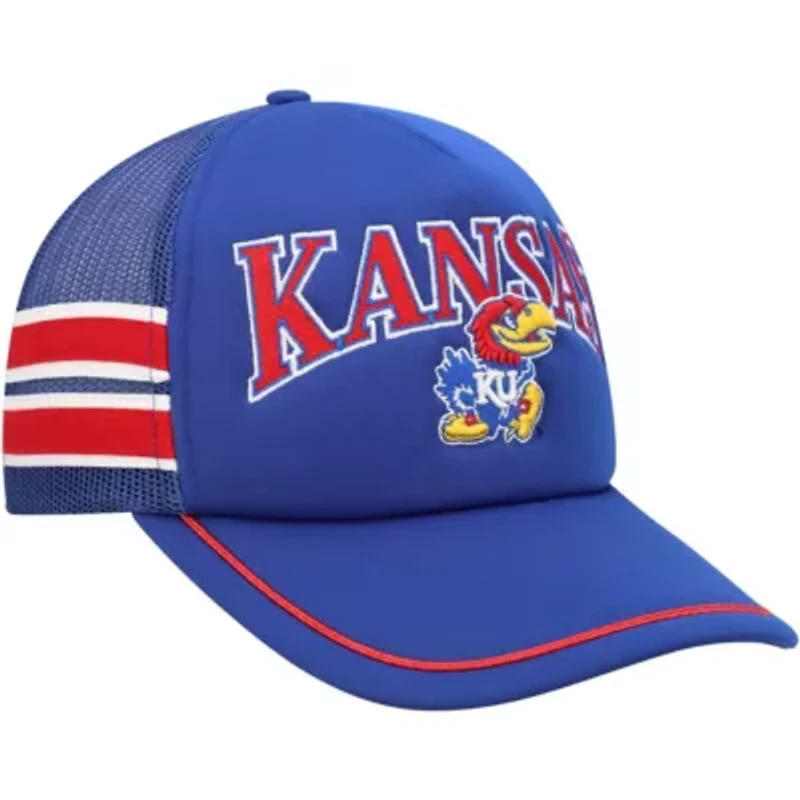 NCAA Kansas Jayhawks Sideband Trucker Adjustable Hat