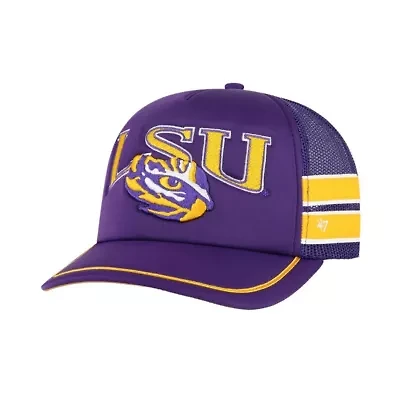 NCAA LSU Tigers Sideband Trucker Adjustable Hat