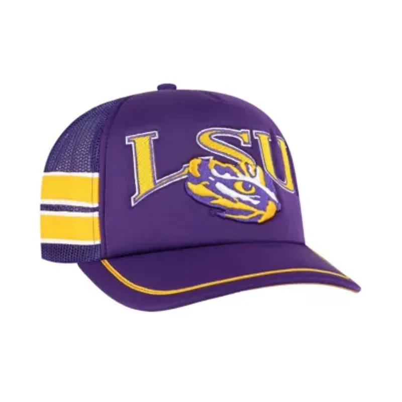 NCAA LSU Tigers Sideband Trucker Adjustable Hat