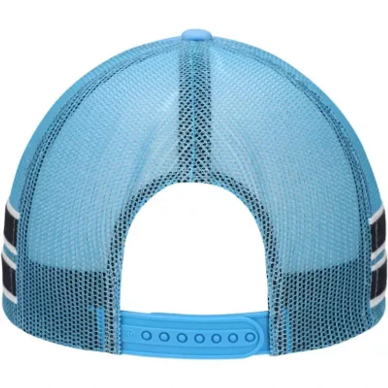 NCAA Light North Carolina Tar Heels Sideband Trucker Adjustable Hat