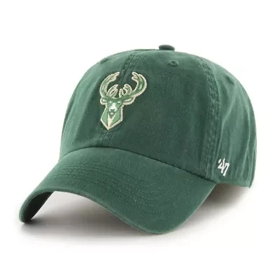 NBA Hunter Milwaukee Bucks Classic Franchise Fitted Hat