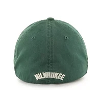 NBA Hunter Milwaukee Bucks Classic Franchise Fitted Hat