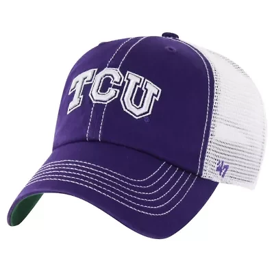 NCAA TCU Horned Frogs Trawler Clean Up Adjustable Hat