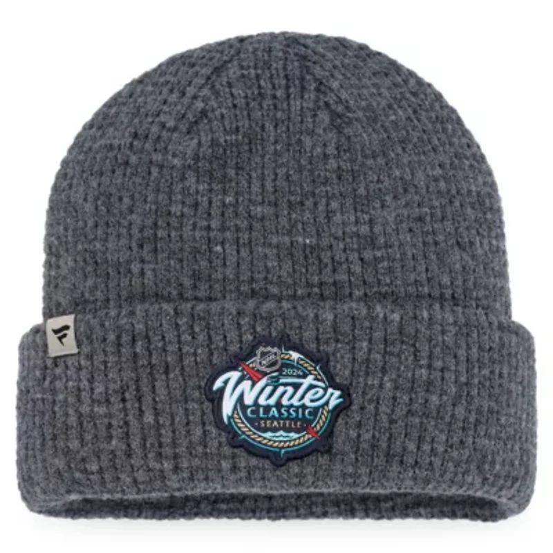 NHL Fanatics Vegas Golden Knights 2024 NHL Winter Classic Fisherman Cuffed Knit Hat