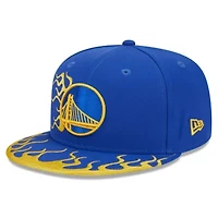 NBA Golden State Warriors Rally Drive Flames 9FIFTY Snapback Hat